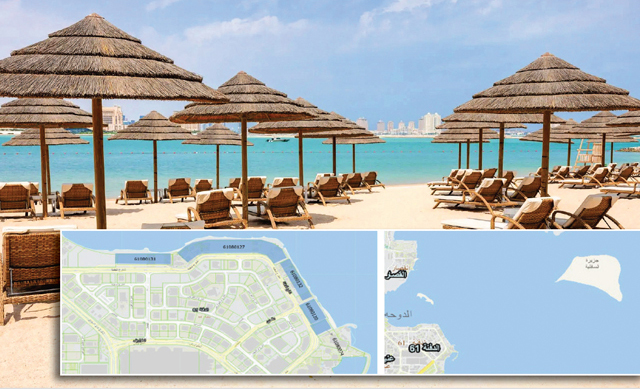 The project will see the transformation of five West Bay beachfront plots and the iconic Al Safliya Island.
